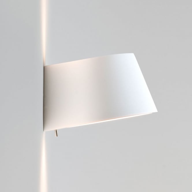 Koza wall light white plaster finish