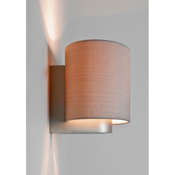 Napoli wall light matt nickel finish