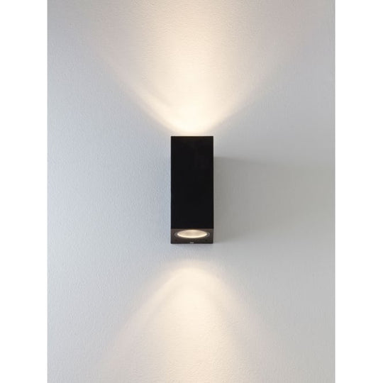 Chios 150 Black GU10 Up and Down Light