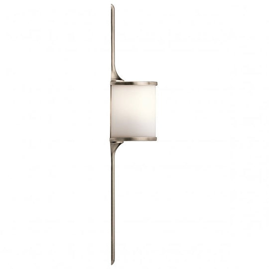 Mona Small 2 Light Wall Light In Classic Pewter Finish