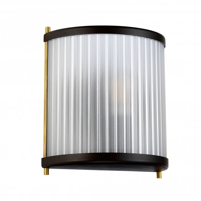 Corona 1 Light Wall Light - Museum Bronze