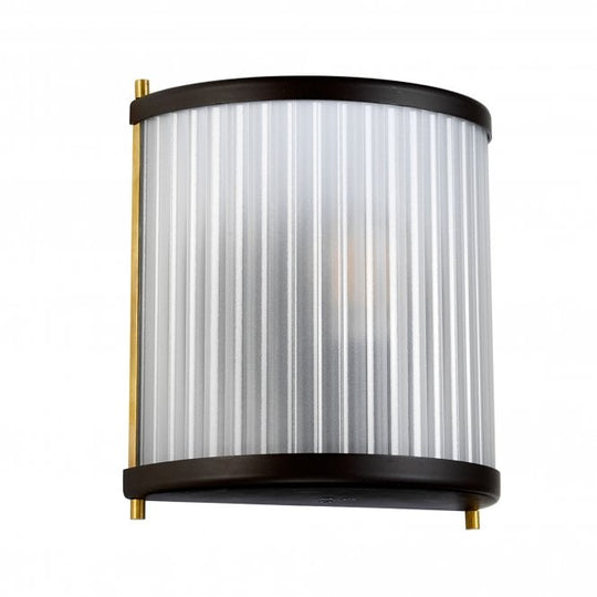 Corona 1 Light Wall Light - Museum Bronze
