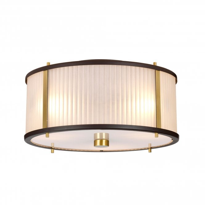 Corona 3 Light Pendant - Museum Bronze