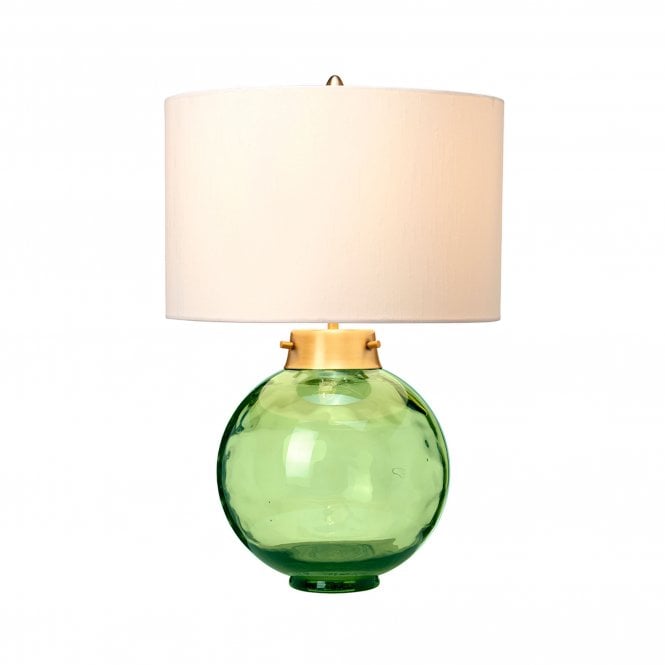 Kara Table Lamp - Dark Green
