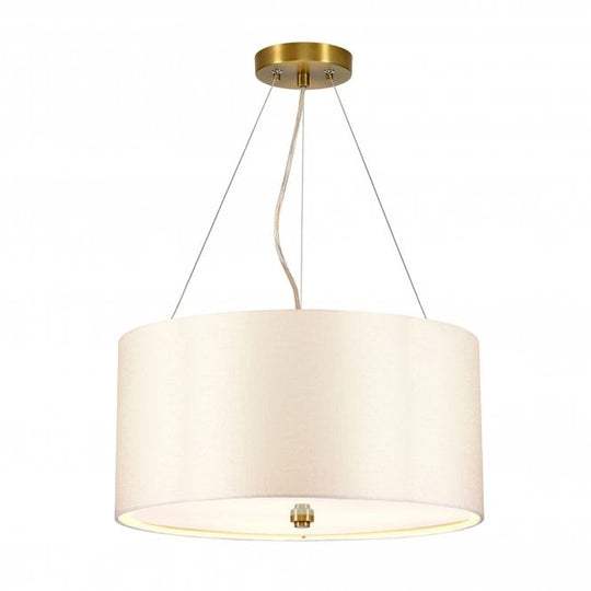 Pearce 18" Pendant with Aged Brass Ceiling Pan