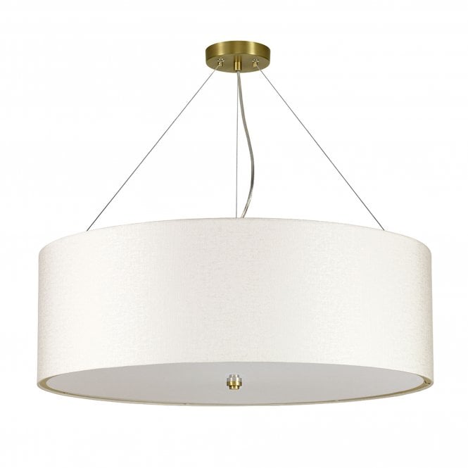 Pearce 30" Pendant with Aged Brass Ceiling Pan