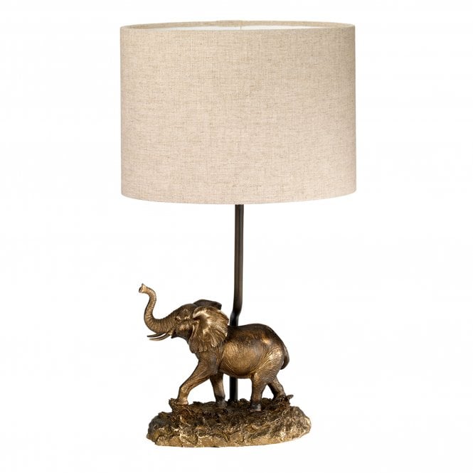 Sabi 1 Light Table Lamp With Oval Shade