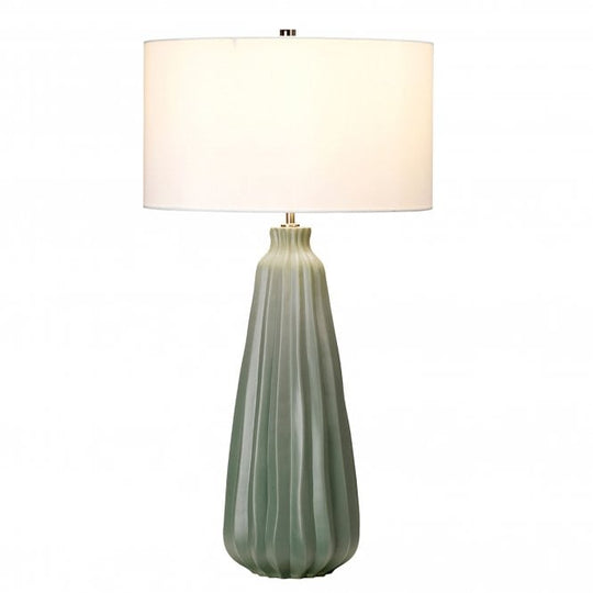 Kew Table Lamp Sage Green