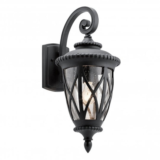Admirals Cove 1 Light Wall Lantern Textured Black