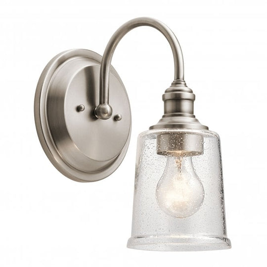 Waverly 1 Light Wall Light - Classic Pewter