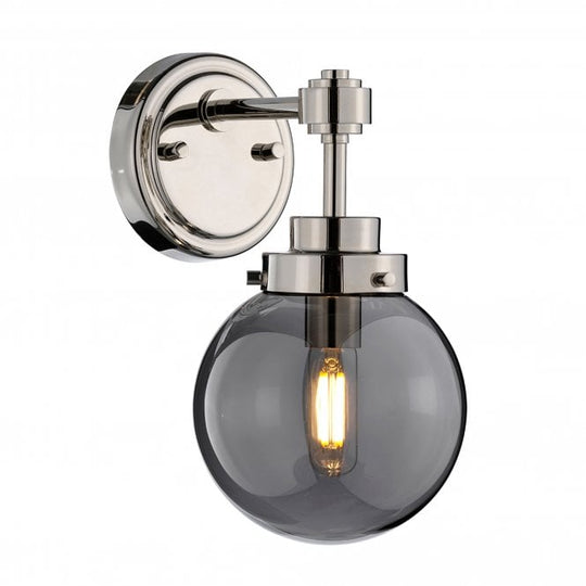 Kula 1 Light Wall Light Polished Chrome / Nickel