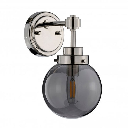 Kula 1 Light Wall Light Polished Chrome / Nickel