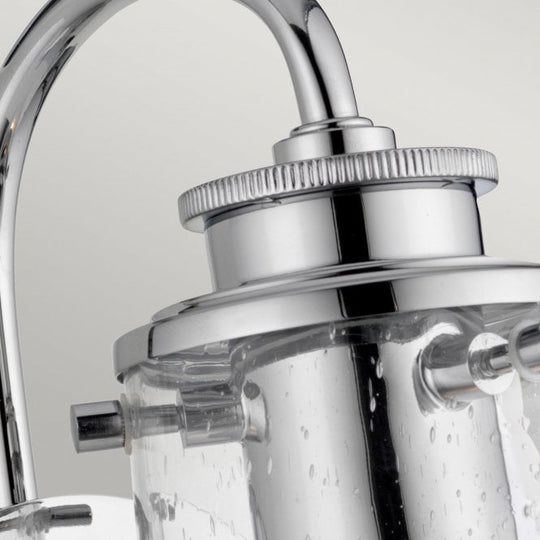 Braelyn Single IP44 Wall Light Polished Chrome