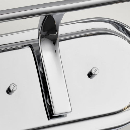 Braelyn Double IP44 Wall Light Polished Chrome