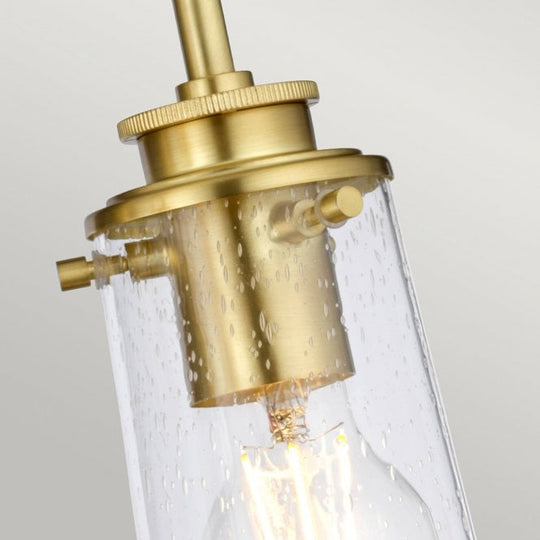 Braelyn Triple IP44 Wall Light Brushed Brass