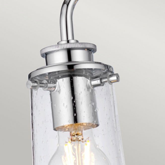 Braelyn Triple IP44 Wall Light Polished Chrome