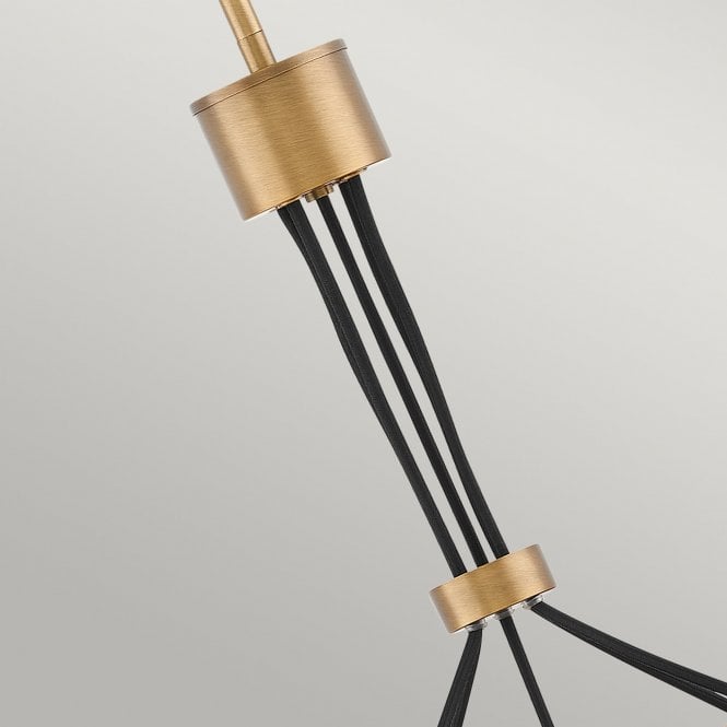 Ensemble 5 Light Pendant  Brushed Bronze