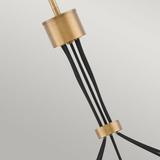 Ensemble 5 Light Pendant  Brushed Bronze