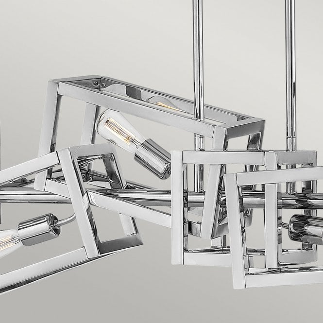 Ensemble 6 Light Pendant Polished Nickel