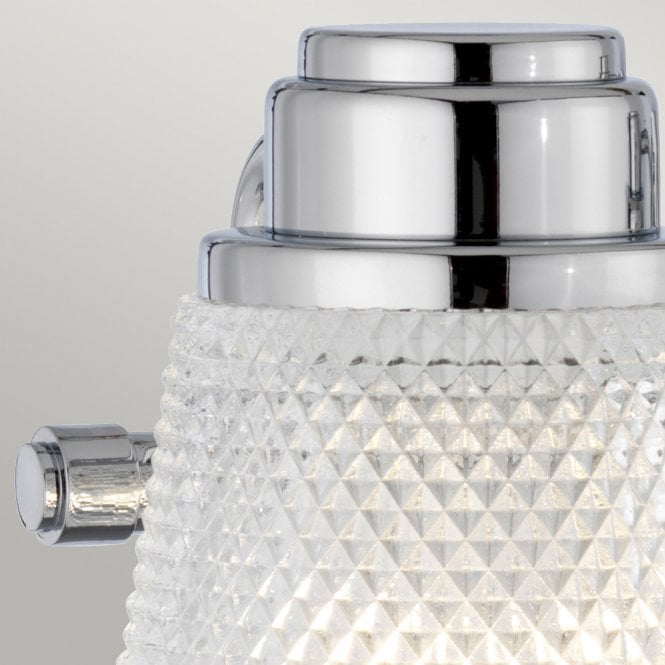 Hudson 3 Light Bathroom Wall Light IP44 Polished Chrome