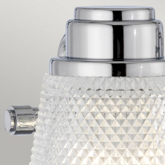 Hudson 3 Light Bathroom Wall Light IP44 Polished Chrome