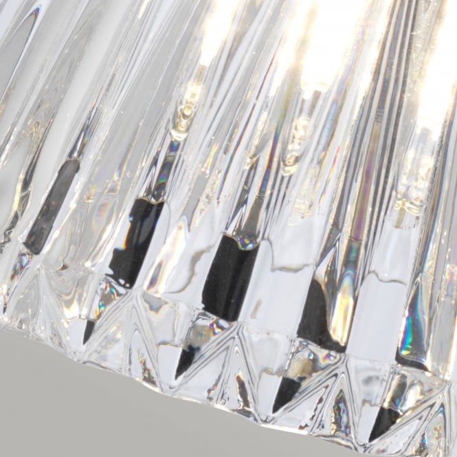 Keynes Single Bathroom Wall Light IP44 Polished Chrome