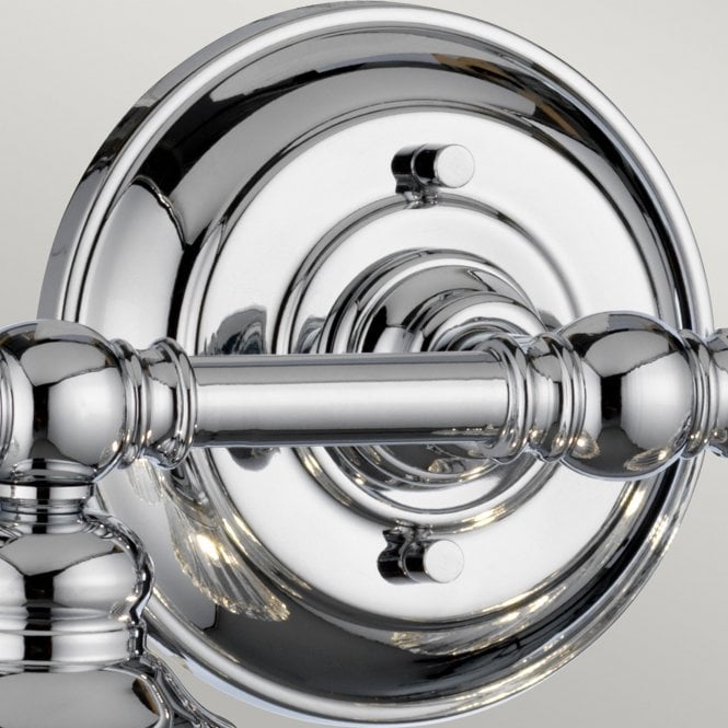 Keynes 4 Light Bathroom Wall Light IP44 Polished Chrome
