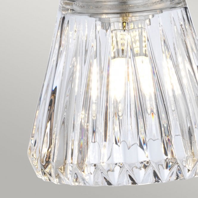 Keynes 4 Light Bathroom Wall Light IP44 Polished Chrome