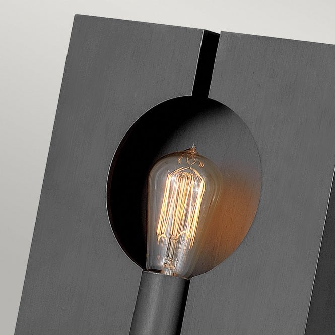 Ludlow Single Wall Light - Brushed Graphite