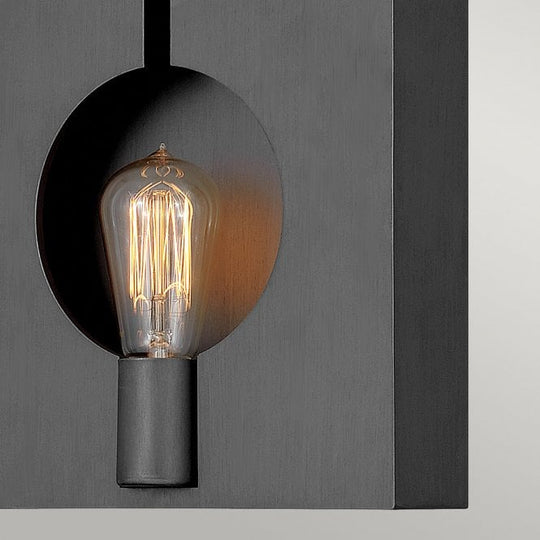Ludlow Single Wall Light - Brushed Graphite