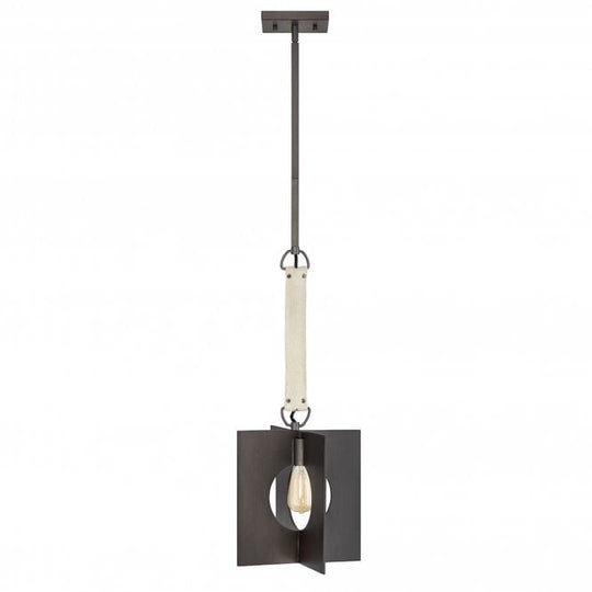 Ludlow Single Pendant - Brushed Graphite