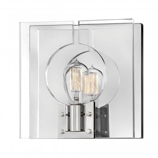 Ludlow Single Wall Light - Polished Nickel