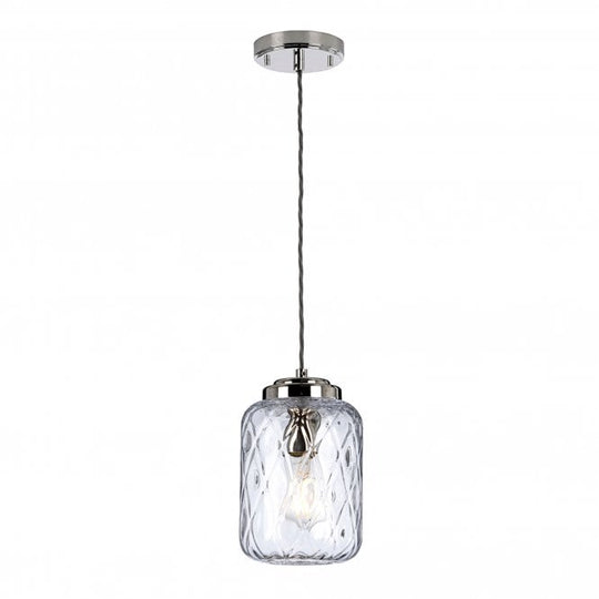 Sola Single Pendant Light Poilshed Nickel