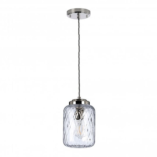 Sola Single Pendant Light Poilshed Nickel