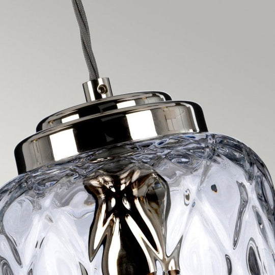 Sola Single Pendant Light Poilshed Nickel