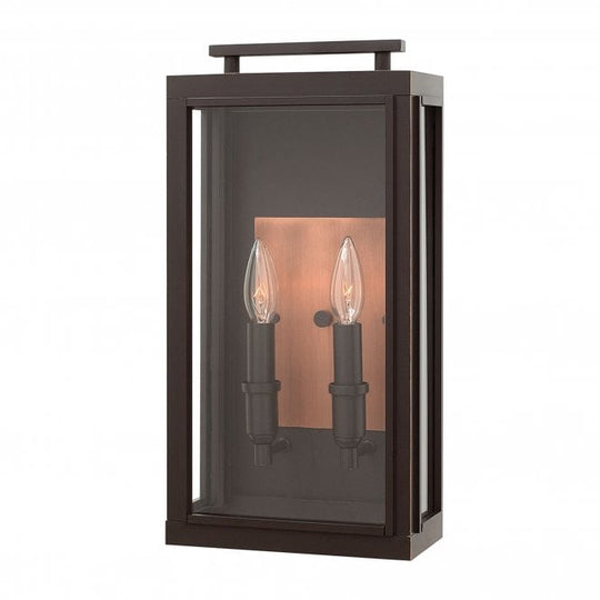 Sutcliffe 2 Light Medium Wall Lantern Oil Rubbed Bronze