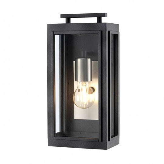 Sutcliffe 1 Light Small Wall Lantern Aged Zinc