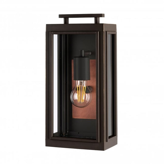 Sutcliffe 2 Light Small Wall Lantern Oil Rubbed Bronze