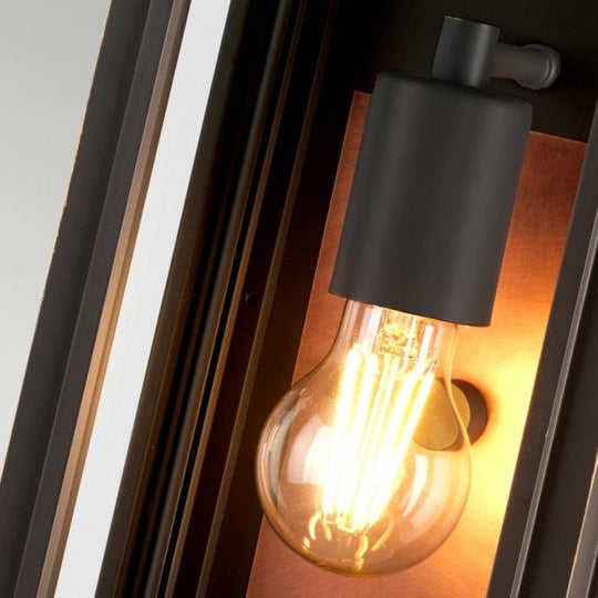 Sutcliffe 2 Light Small Wall Lantern Oil Rubbed Bronze