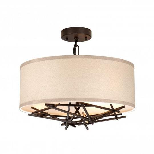 Taiko 3 Light Pendant Olde Bronze