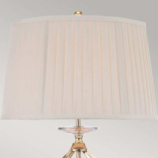 Aegean Polished brass finished Table Light