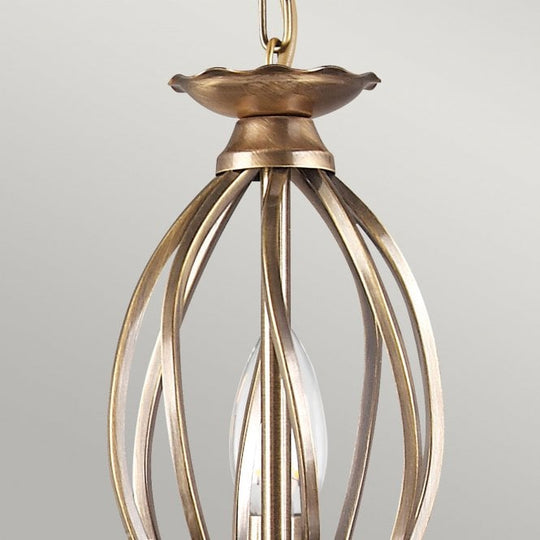 Aegean 5 Light Chandelier in a Aged Brass finish