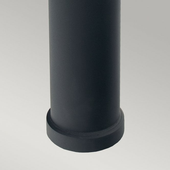 Alta Medium Bollard E27 Black