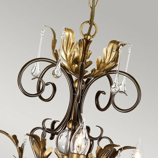 Amarilli 15 Light Chandelier with a Bronze finish