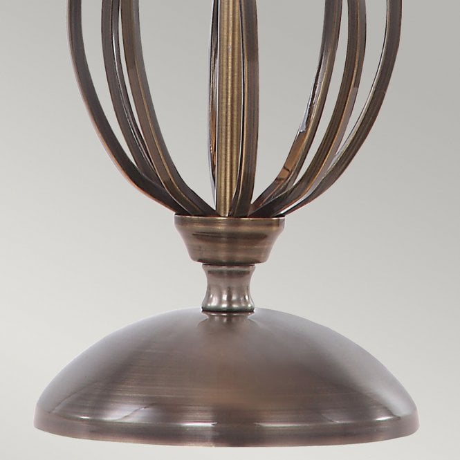 Artisan Table Lamp in an Aged Brass finish