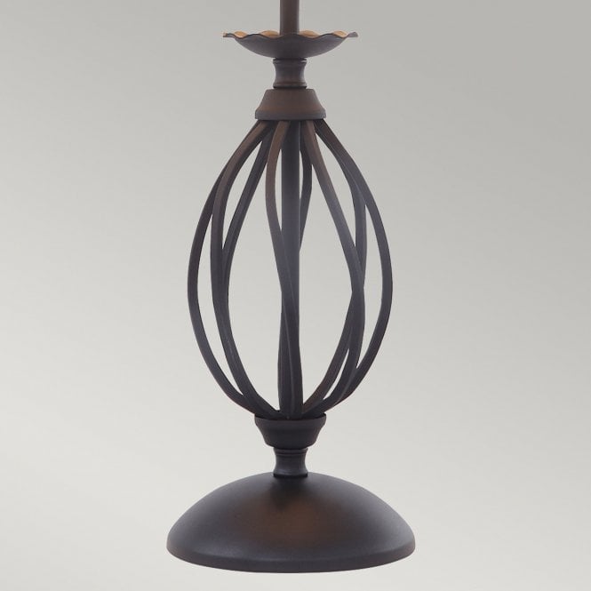 Artisan Table Lamp with a Black finish