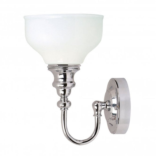 Bathroom Cheadle Wall Light with a chrome finish