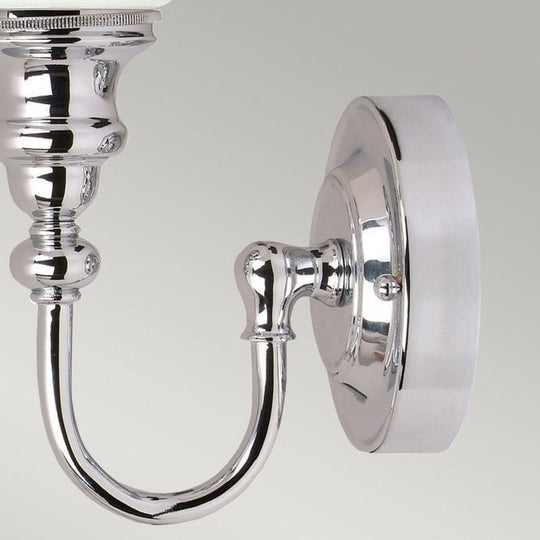 Bathroom Cheadle Wall Light with a chrome finish