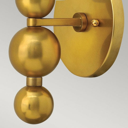 Zelda 1Lt Wall Light Vintage Brass