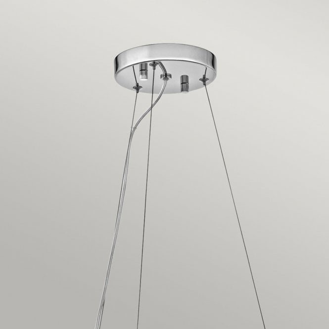 Crystal Skye 6Lt Pendant Chrome